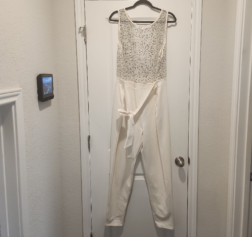 Elegant Cream Jumpsuit